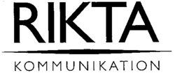RIKTA KOMMUNIKATION