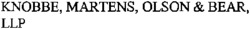 KNOBBE, MARTENS, OLSON & BEAR, LLP