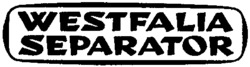 WESTFALIA SEPARATOR