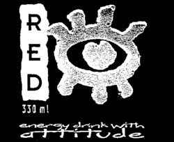 RED energy drink with attitude
