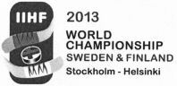 IIHF VM MM 2013 WORLD CHAMPIONSHIP SWEDEN & FINLAND Stockholm - Helsinki
