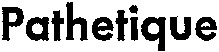 Pathetique