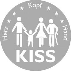 KISS Herz Kopf Hand