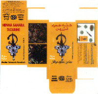 HENNA SAHARA TAZARINE