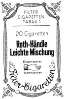 Roth-Händle Leichte Mischung Filter-Cigaretten