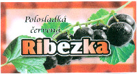 Polosladká cervená Ribezka
