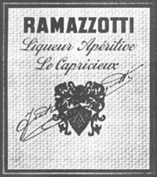 RAMAZZOTTI Liqueur Apéritive Le Capricieux