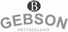 B GEBSON SWITZERLAND