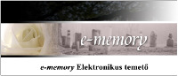 e-memory Elektronikus temeto