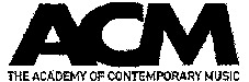 ACM THE ACADEMY OF CONTEMPORARY MUSIC