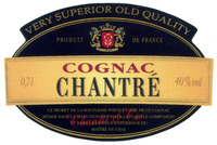 VERY SUPERIOR OLD QUALITY PRODUIT DE FRANCE COGNAC CHANTRÉ