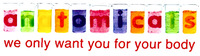 anatomicals we only want you for your body