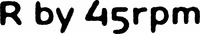 R by 45rpm