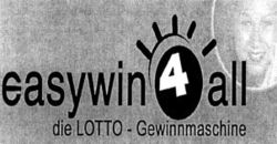easywin 4 all die LOTTO - Gewinnmaschine