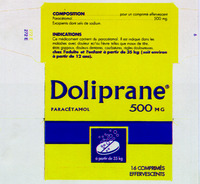 Doliprane PARACÉTAMOL 500 MG