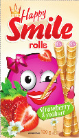 FLIS Happy Smile rolls Strawberry & yoghurt 120 g