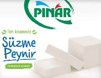 PINAR Tam kivaminda Süzme Peynir Yumusacik ve Leziz