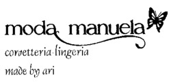 moda manuela corsetteria lingeria made by ari
