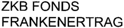 ZKB FONDS FRANKENERTRAG