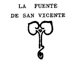 LA FUENTE DE SAN VICENTE