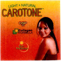 CAROTONE LIGHT & NATURAL DSP 10 Collagen FORMULA Sun Protection