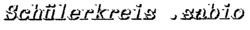 Schülerkreis .sabio