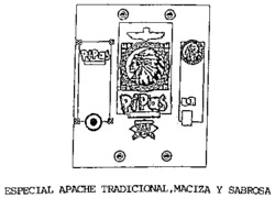 PIPAS ESPECIAL APACHE TRADICIONAL, MACIZA Y SABROSA