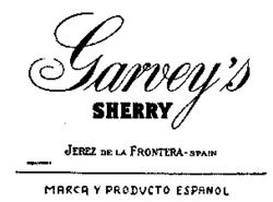 Garvey's SHERRY