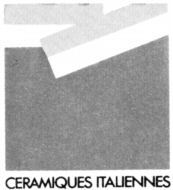 CERAMIQUES ITALIENNES