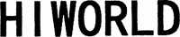 HIWORLD