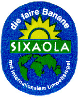 SIXAOLA die faire Banane mit internationalem Umweltsiegel