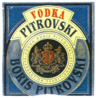 VODKA PITROVSKI BORIS PITROVSKI