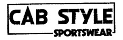 CAB STYLE SPORTSWEAR