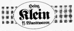Heinz Klein