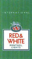 RED & WHITE MENTHOL LIGHTS INTERNATIONAL