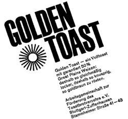GOLDEN TOAST