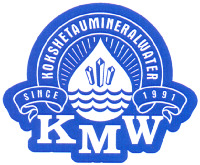 KMW KOKSHETAUMINERALWATER SINCE 1991
