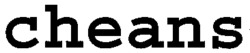 cheans