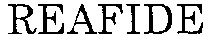 REAFIDE