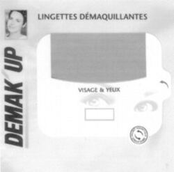 DEMAK'UP LINGETTES DÉMAQUILLANTES VISAGE & YEUX