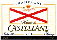CHAMPAGNE Vicomte de CASTELLANE BRUT