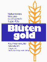 Blüten gold