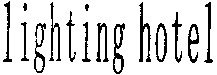 lighting hotel