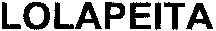 LOLAPEITA