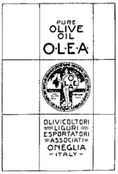 PURE OLIVE OIL O.L.E.A. OLIVICOLTORI LIGURI