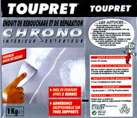 TOUPRET ENDUIT DE REBOUCHAGE ET DE RÉPARATION