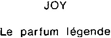 JOY Le parfum légende