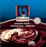 Nugatta mesavina lesnik i mlecnog krem - proizvoda Jaffa