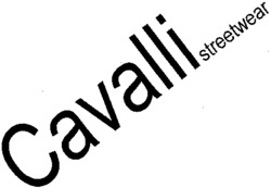 Cavalli streetwear