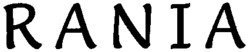 RANIA